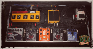 Pedalboard Chris Cornell Soundgarden with the two customized Drive-0-Matic Effects